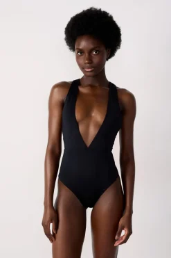 Bañador escote en V