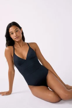 Bañador menstrual con espalda cruzada