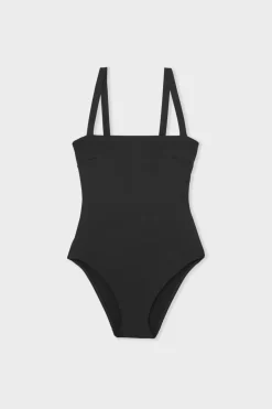 Bañador moldeador de cuello cuadrado