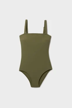 Bañador moldeador de escote cuadrado