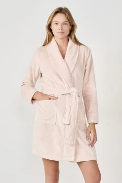 Bata efecto terciopelo