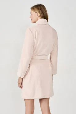 Bata efecto terciopelo