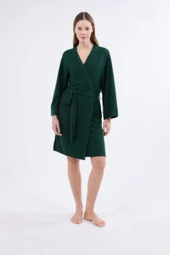 Bata efecto terciopelo