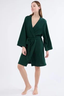 Bata efecto terciopelo