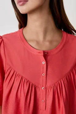 Blusa de manga corta