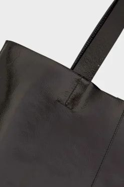 Bolso de mano de cuero