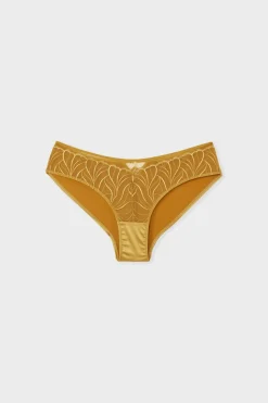 Braga brasileña con bordado floral