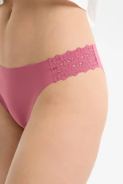 Braga de microfibra y encaje