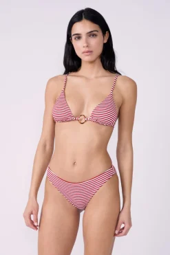 Braguita bikini con rayas