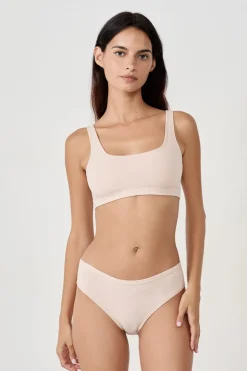 Braguita brasileña de algodón orgánico elástico