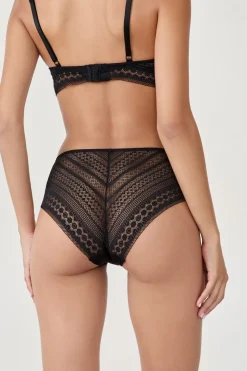 Braguita culotte con detalle de encaje