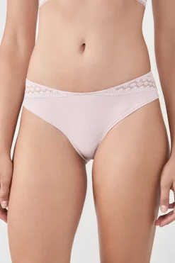 Braguita culotte con detalle de encaje