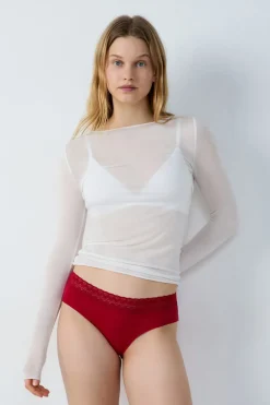 Braguita culotte de algodón sin costuras