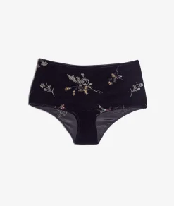 Braguita culotte de terciopelo bordado