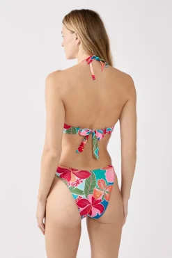 Braguita de bikini brasileña estampado