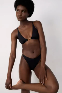 Braguita de bikini brasileña con detalles joya