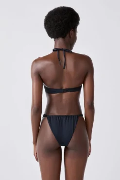 Braguita de bikini brasileña de pierna alta