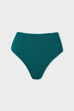 Braguita de bikini de talle alto en tejido elástico