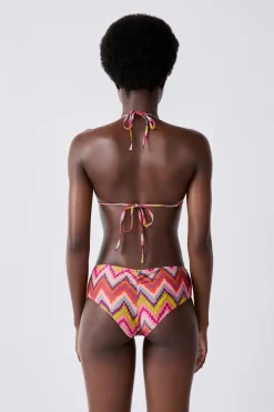 Braguita de bikini hipster estampada