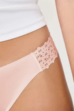 Braguita de microfibra y encaje