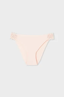 Braguita de microfibra y encaje