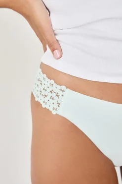 Braguita de microfibra y encaje