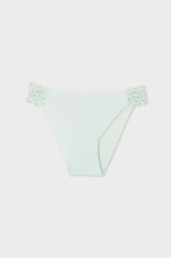 Braguita de microfibra y encaje