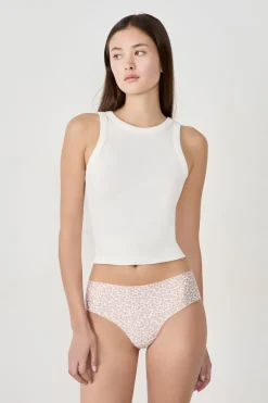 Braguita hipster de microfibra sin costuras estampado