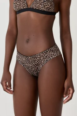 Braguita hipster de tul leopardo