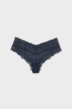 Braguita hipster V-shape de encaje