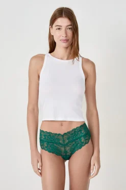 Braguita hipster V-shape de encaje