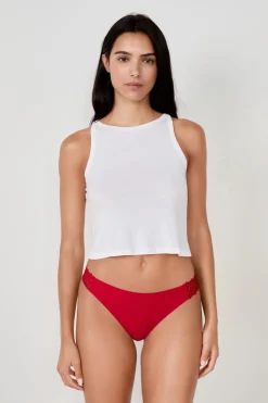 Braguitas de microfibra y encaje