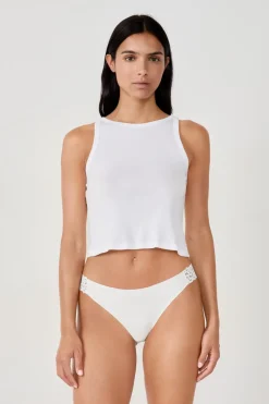 Braguitas de microfibra y encaje