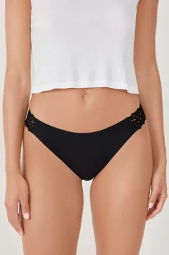 Braguitas de microfibra y encaje