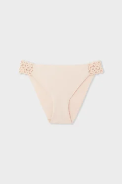 Braguitas de microfibra y encaje