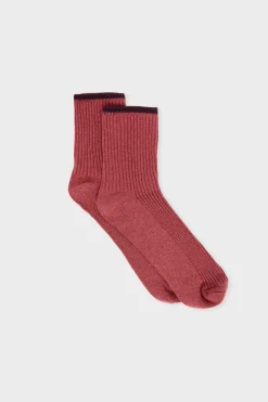 Calcetines brillantes con algodón