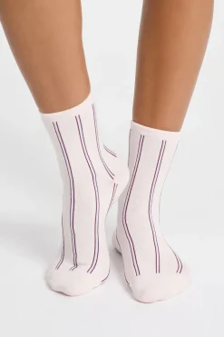 Calcetines estampados con algodón