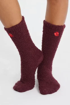 Calcetines estampados de tejido ultrasuave