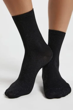 Calcetines tejido brillantes