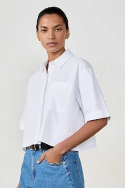 Camisa corta de manga corta