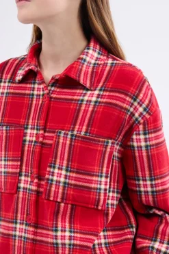 Camisa de pijama a cuadros