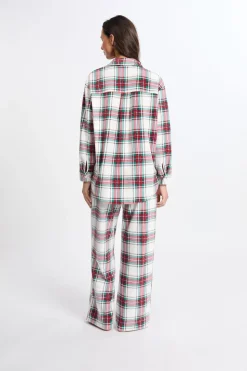 Camisa de pijama a cuadros