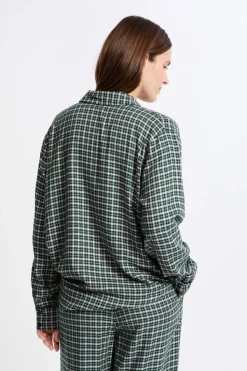 Camisa de pijama a cuadros