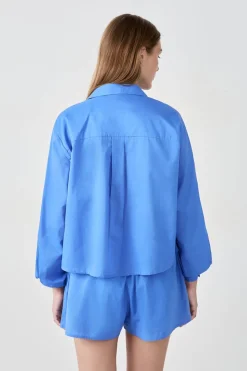 Camisa de pijama de algodón