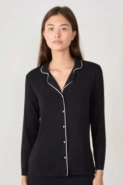 Camisa de pijama de manga larga