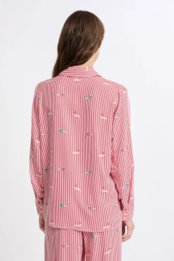 Camisa de pijama estampada