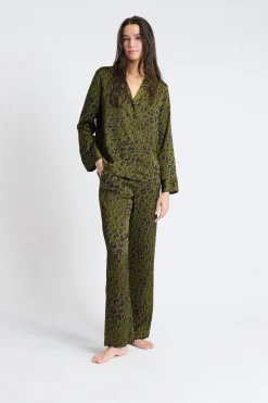 Camisa de pijama estampada