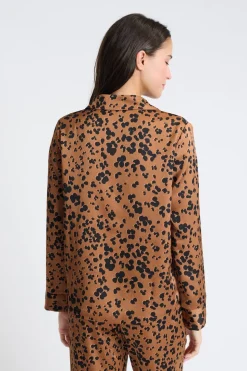 Camisa de pijama estampada