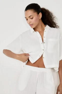 Camisa manga corta 100% algodón