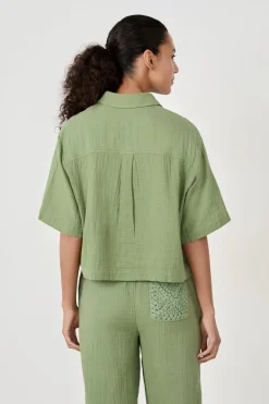 Camisa manga corta 100% algodón